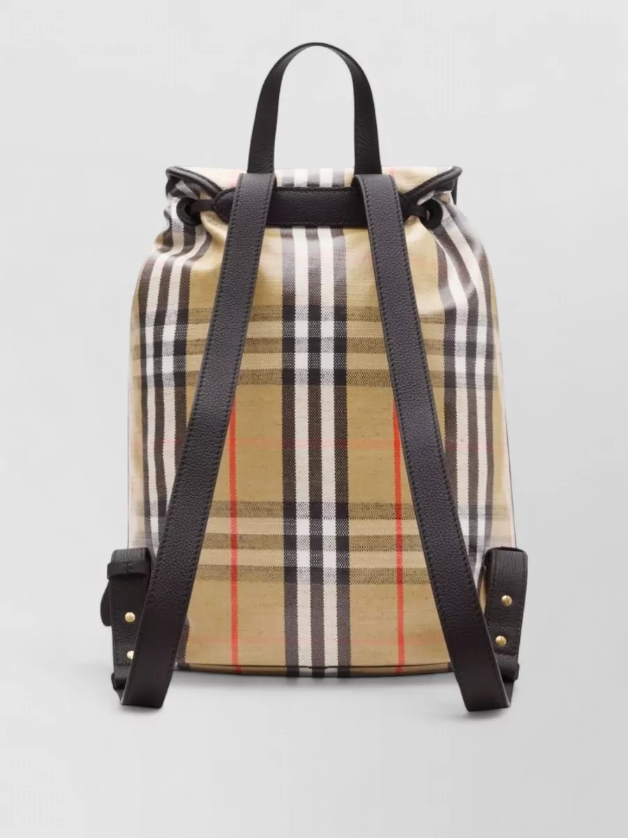 Burberry Coated Canvas Backpack