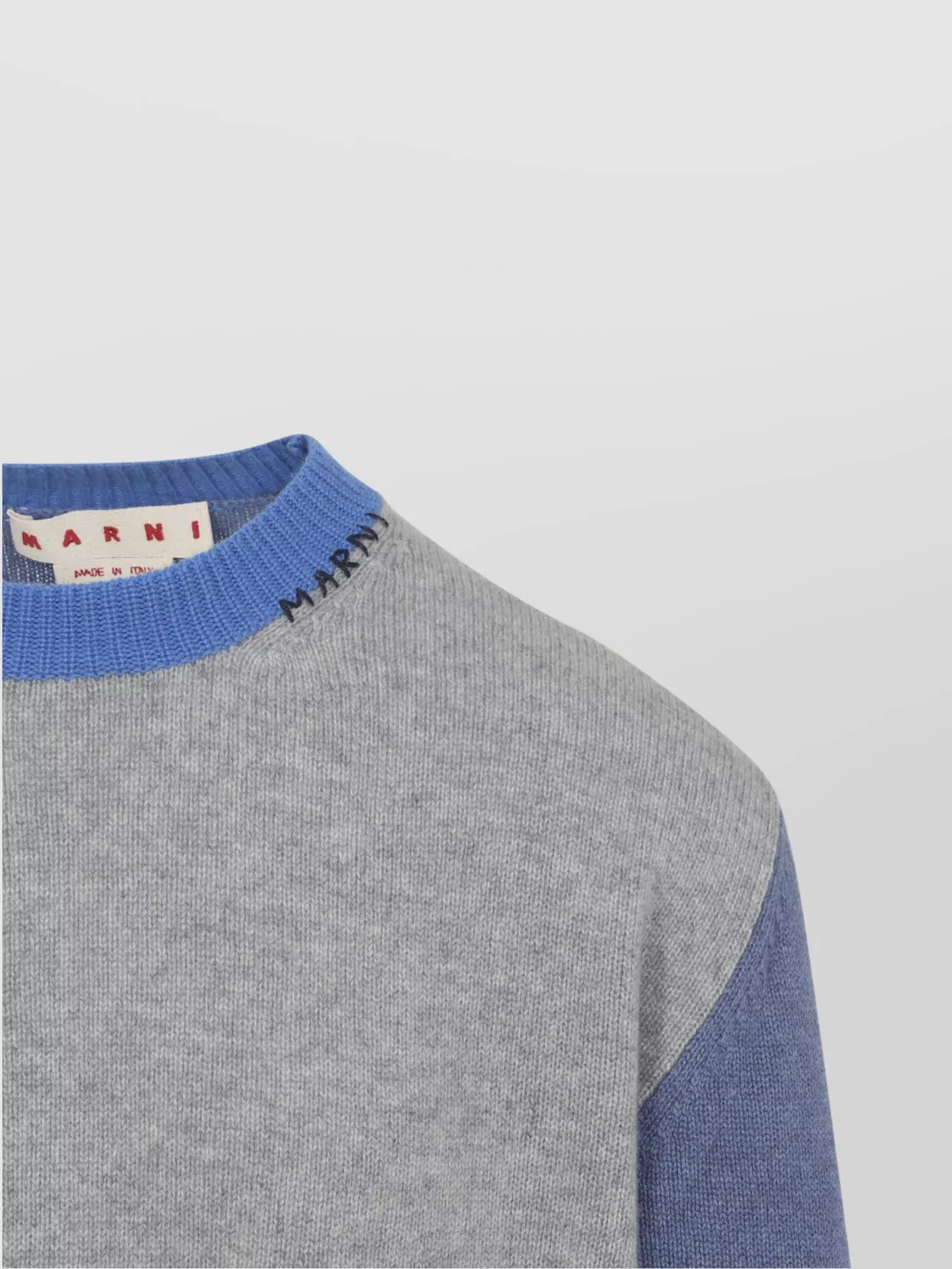 Marni Ribbed Crew Neck Sweater