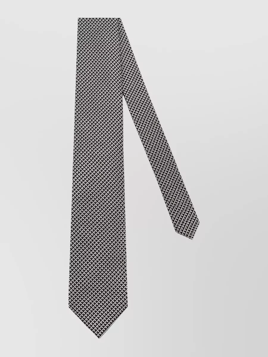 Tom Ford silk micro-pattern tie
