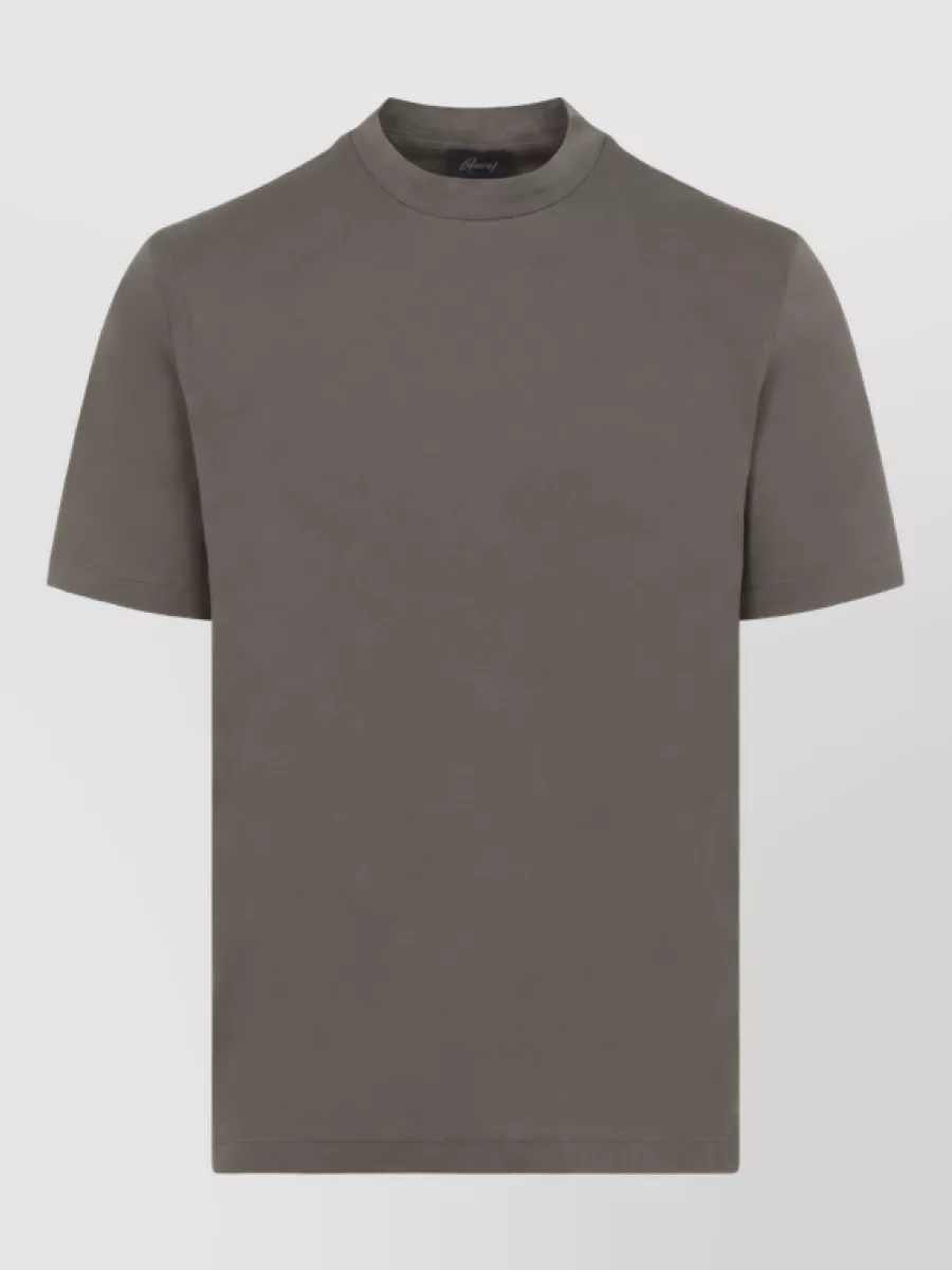 Brioni cotton crew-neck short-sleeve t-shirt