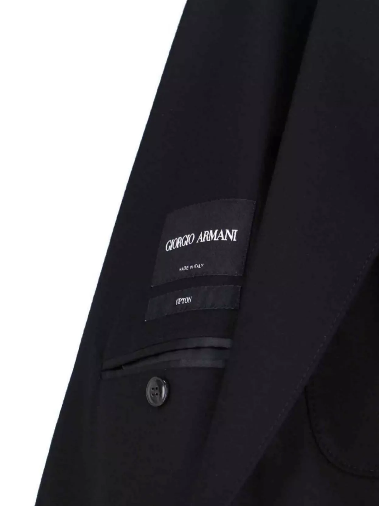 Giorgio Armani Tailored Blazer With Notch Lapel Design