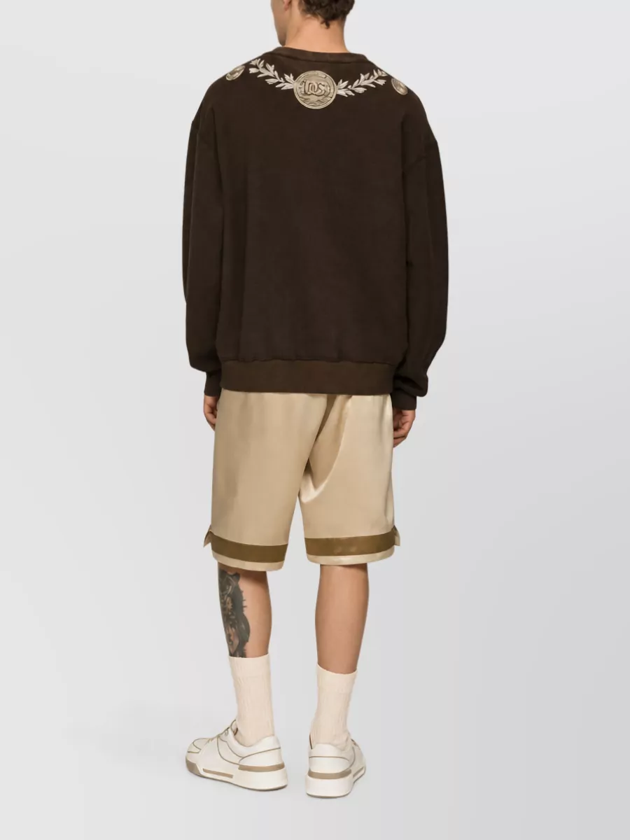 Dolce&Gabbana Cotton Coin Print Sweatshirt