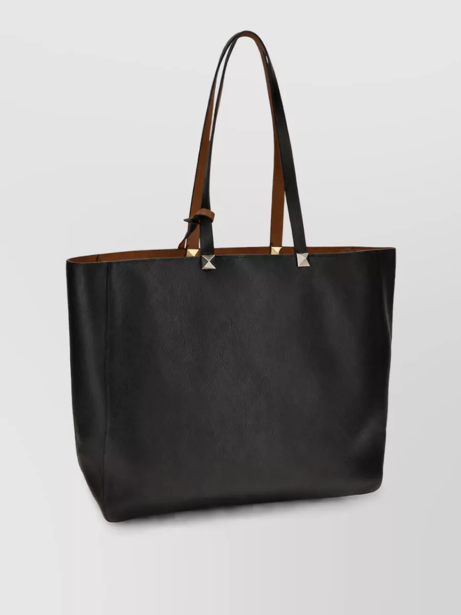Valentino Garavani Calf Leather Tote Bag