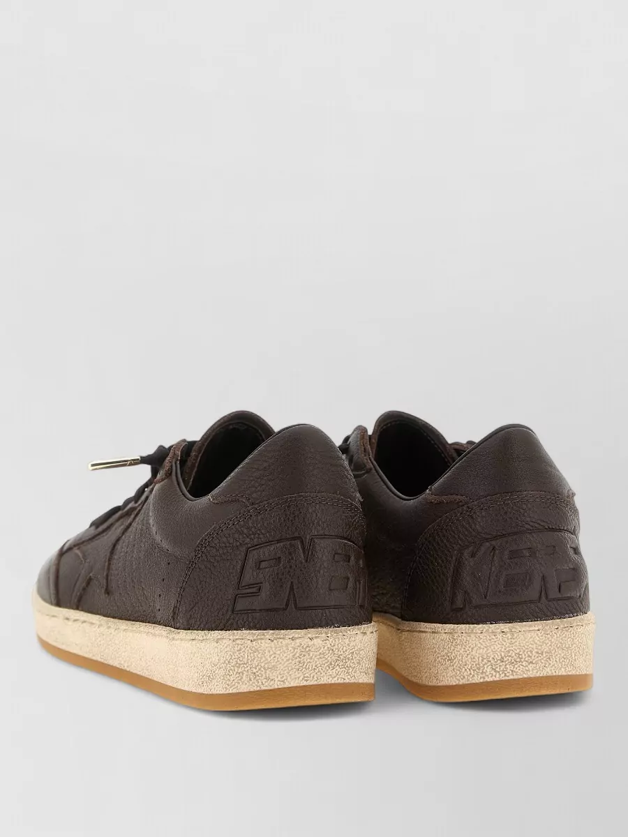 Golden Goose Leather Low-Top Sneakers