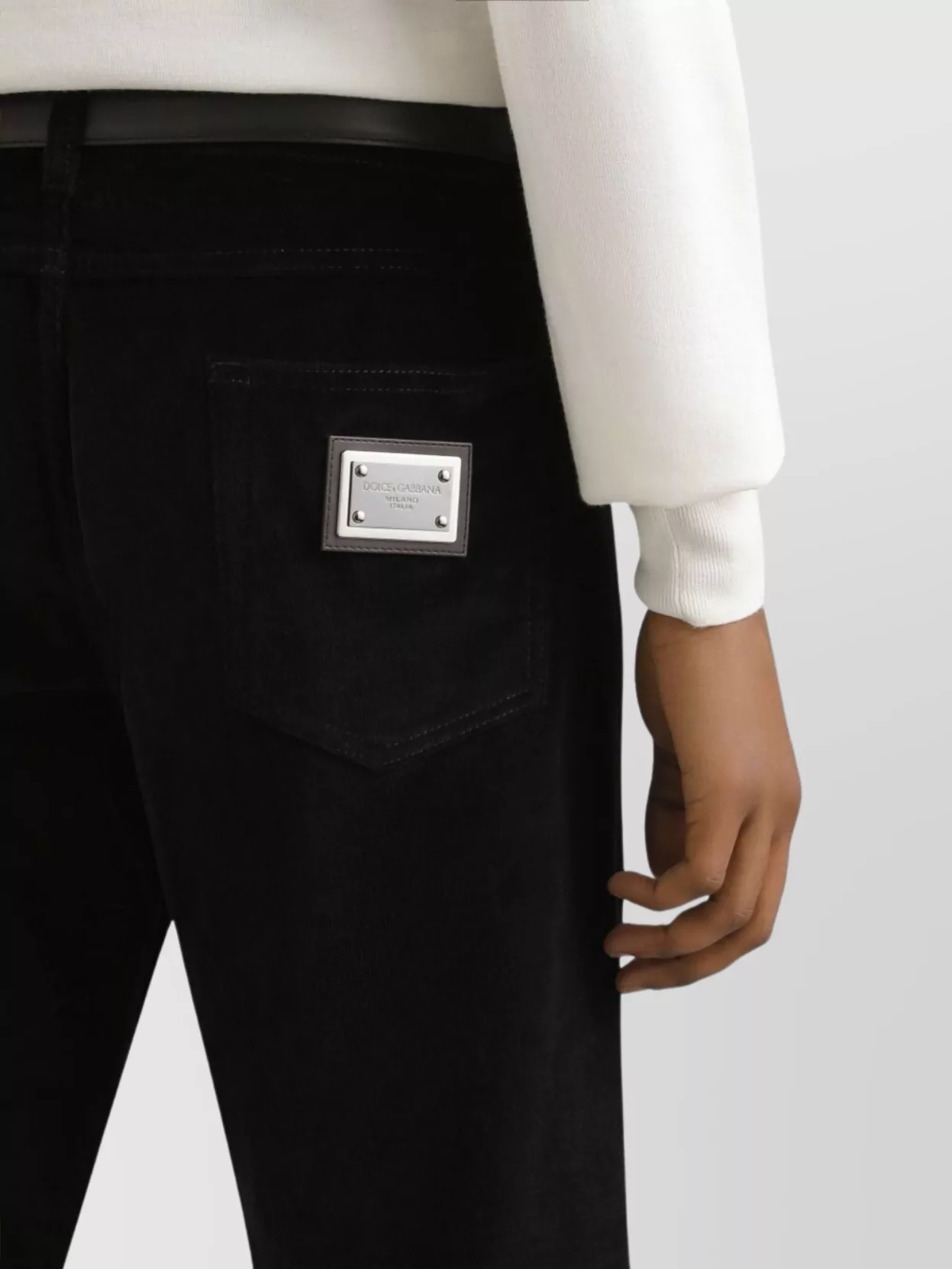 Dolce&Gabbana Cashmere Straight-Leg Trousers