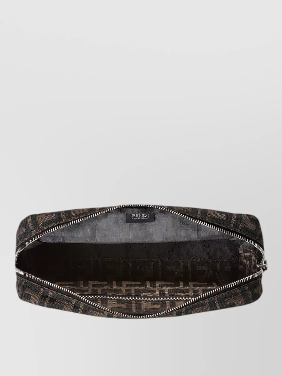 Fendi Logo-Jacquard Beauty Case
