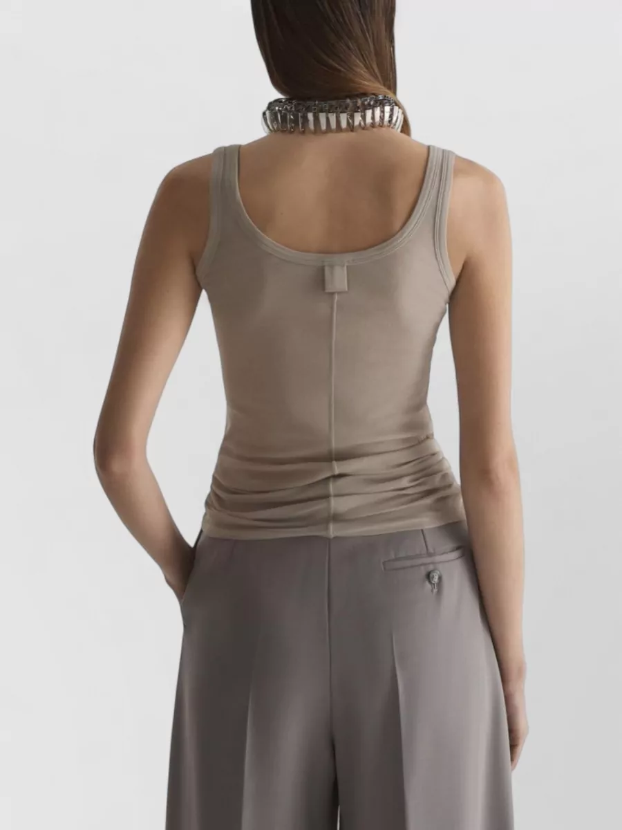 Mugler Cotton Tailored Trousers