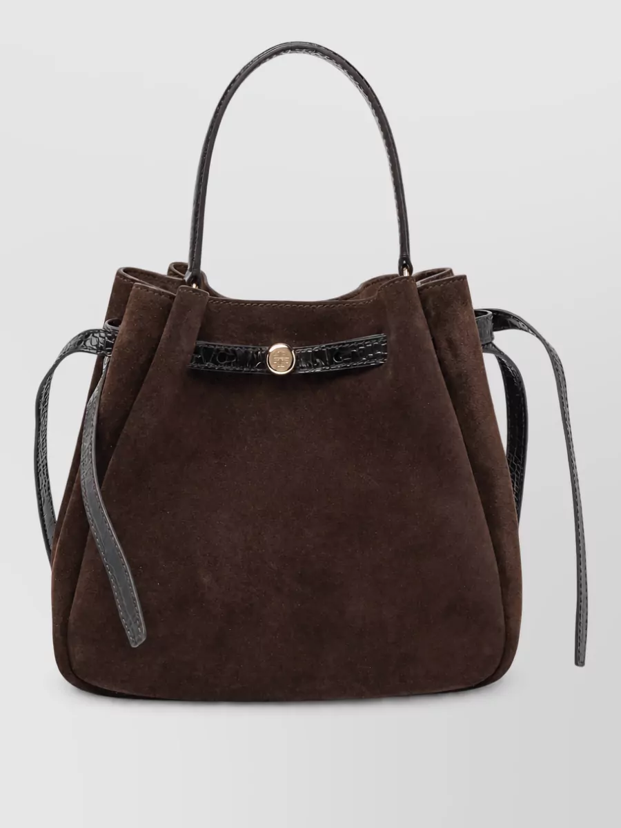 Tory Burch romy suede tote bag