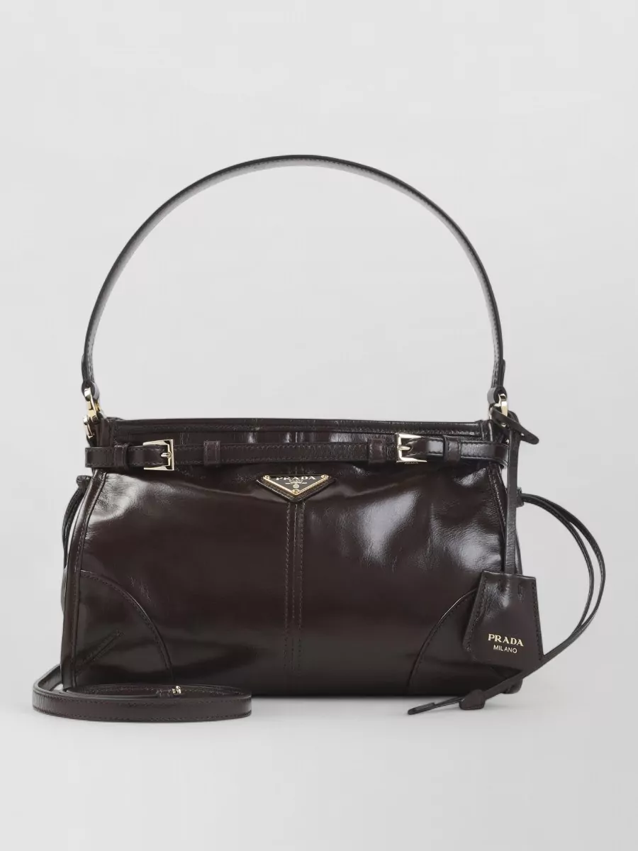 Prada Bonnie Small Leather Shoulder Bag
