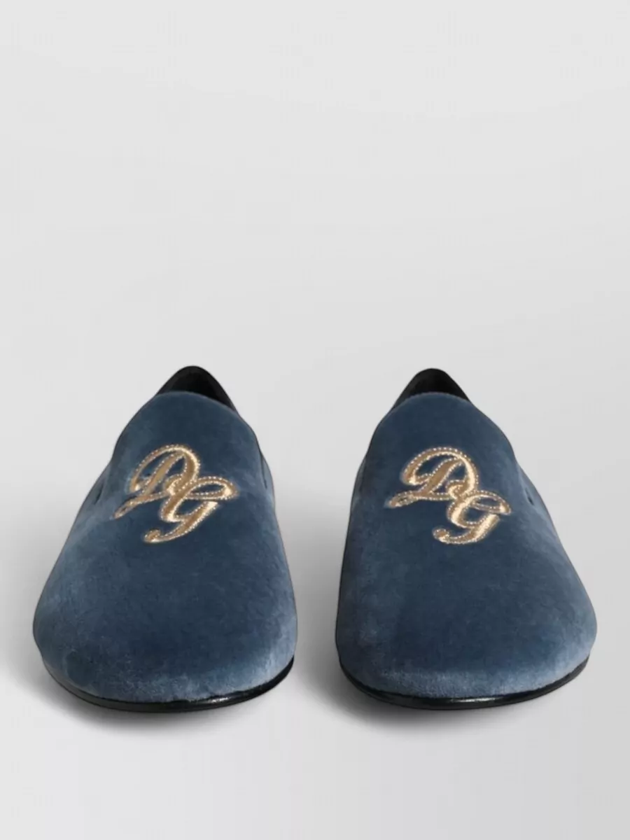 Dolce&Gabbana velvet loafers