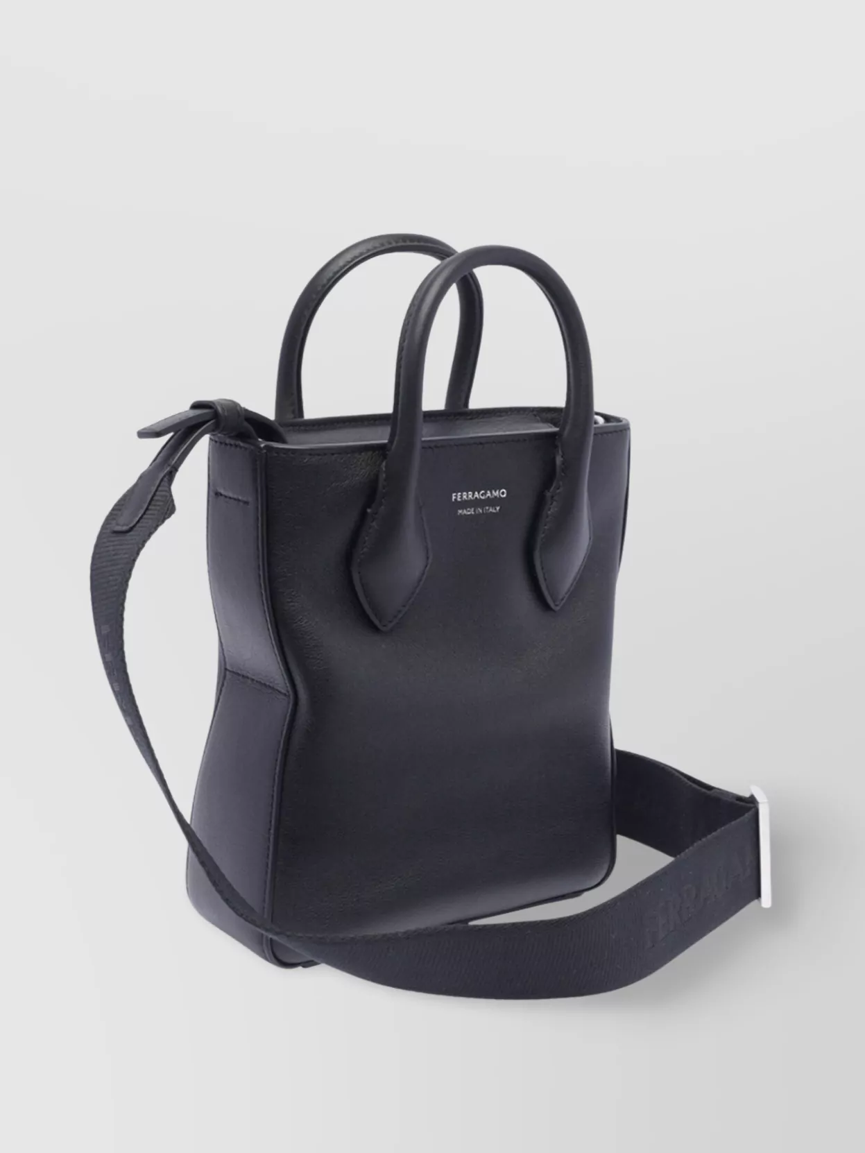 Shop Ferragamo Tote Bag With Removable Strap And Handles
