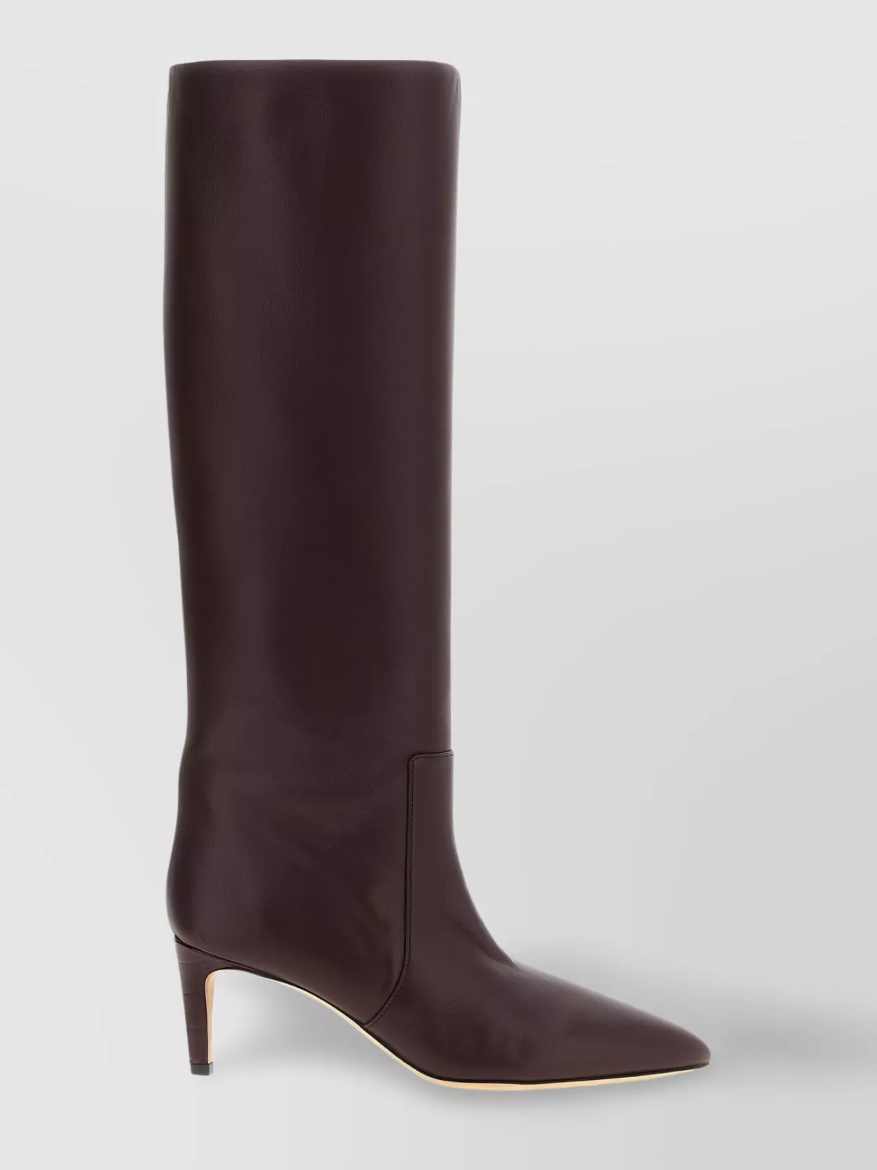 Paris Texas 'knee Length Stiletto Heel Pointed Toe Boots' In Red