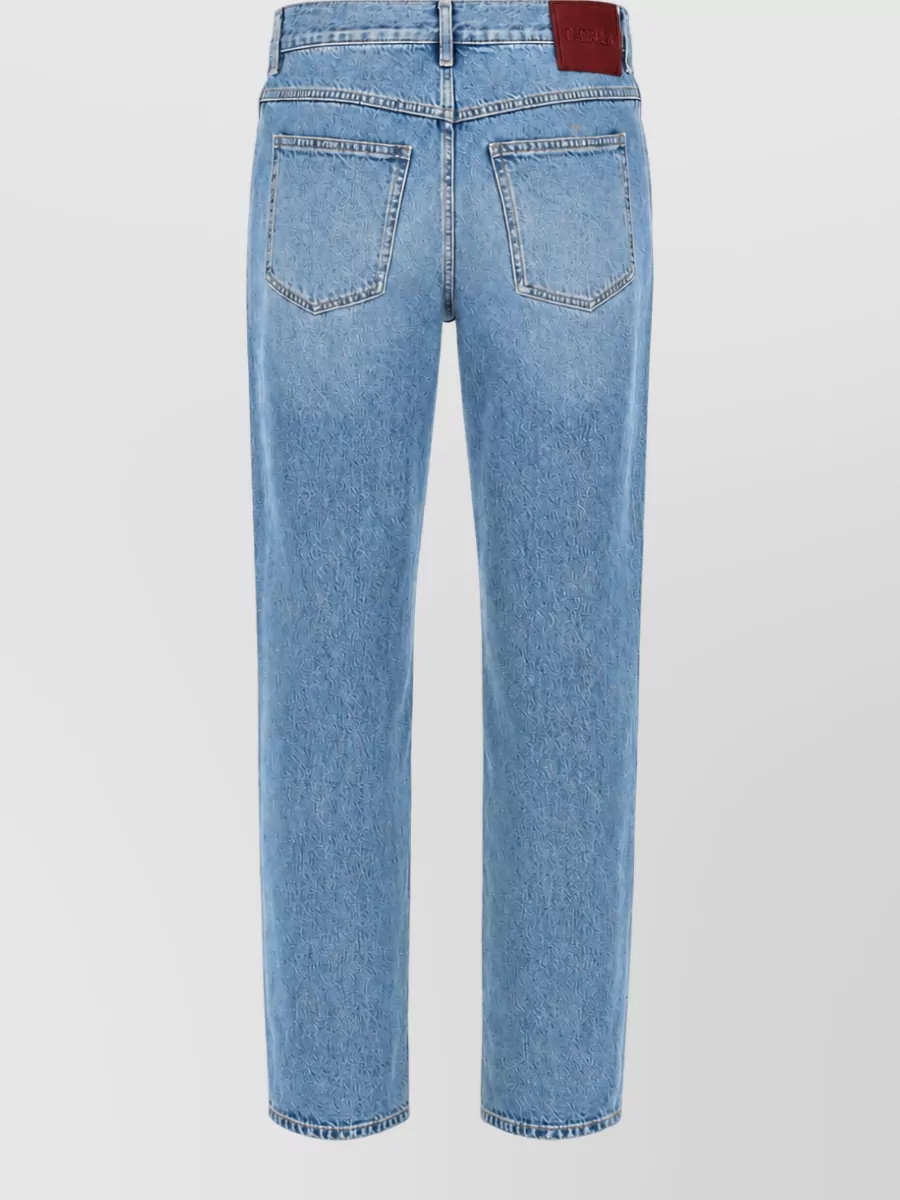 Gucci Denim Jeans Featuring Back And Front Pockets