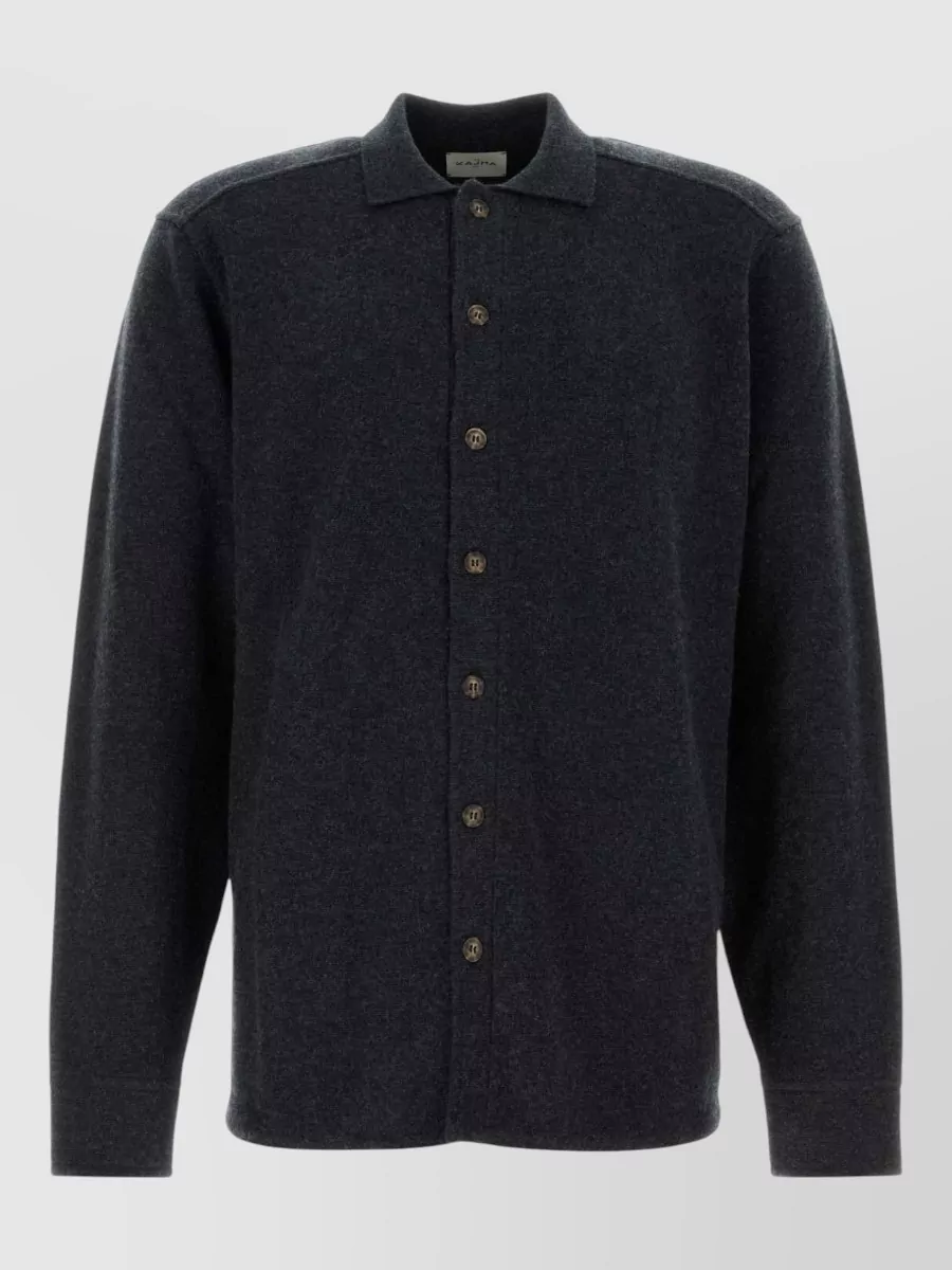 Le Kasha cashmere shirt jacket