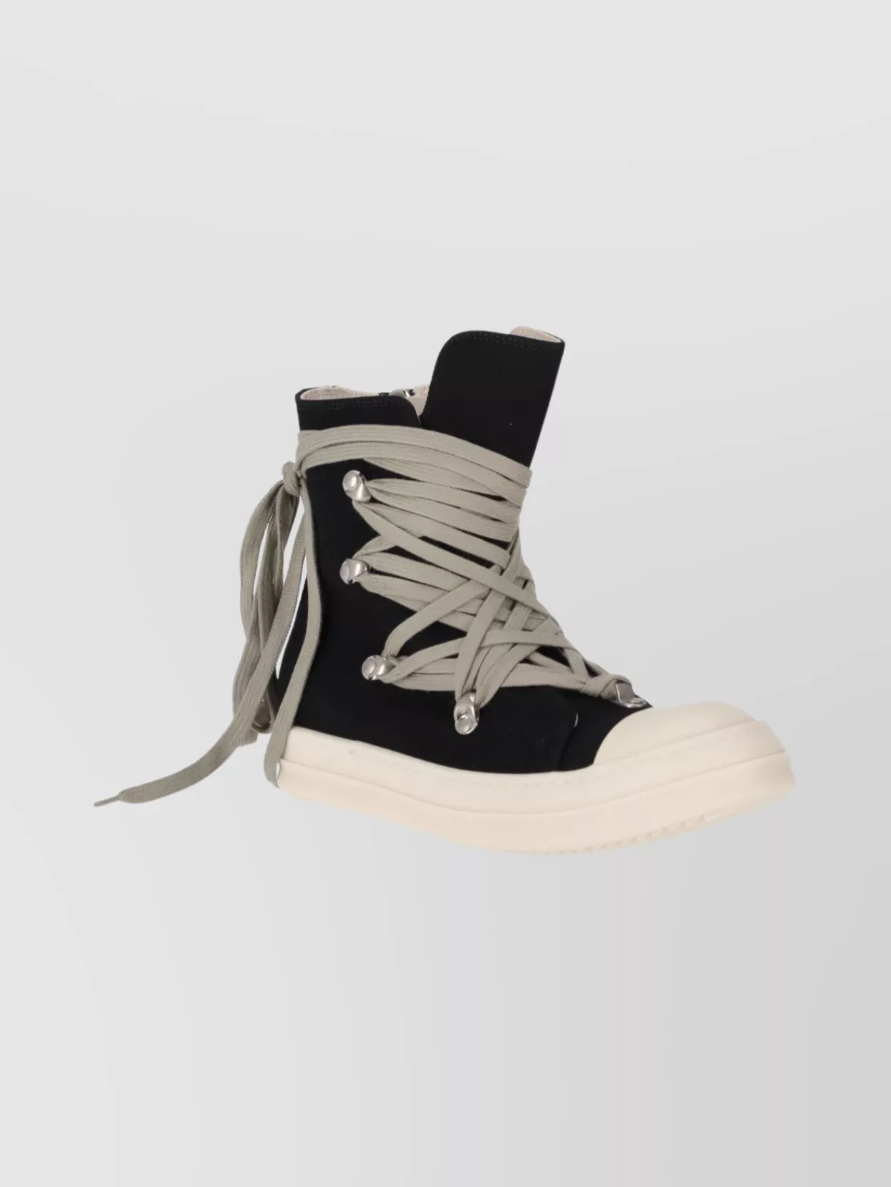 Rick Owens High-Top Sneakers Metal Eyelets