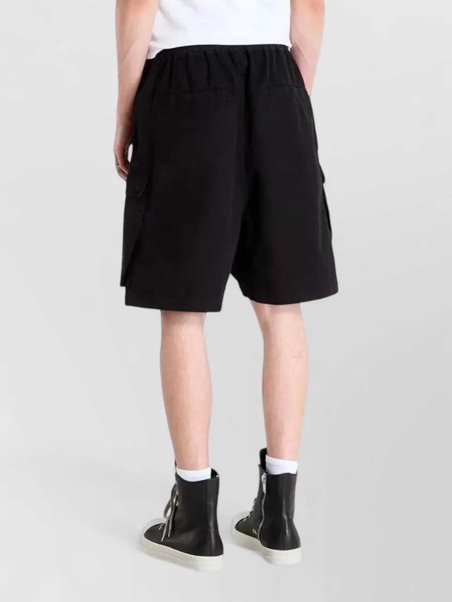 Rick Owens Drkshdw Cotton Knee-Length Relaxed-Fit Cargo Shorts