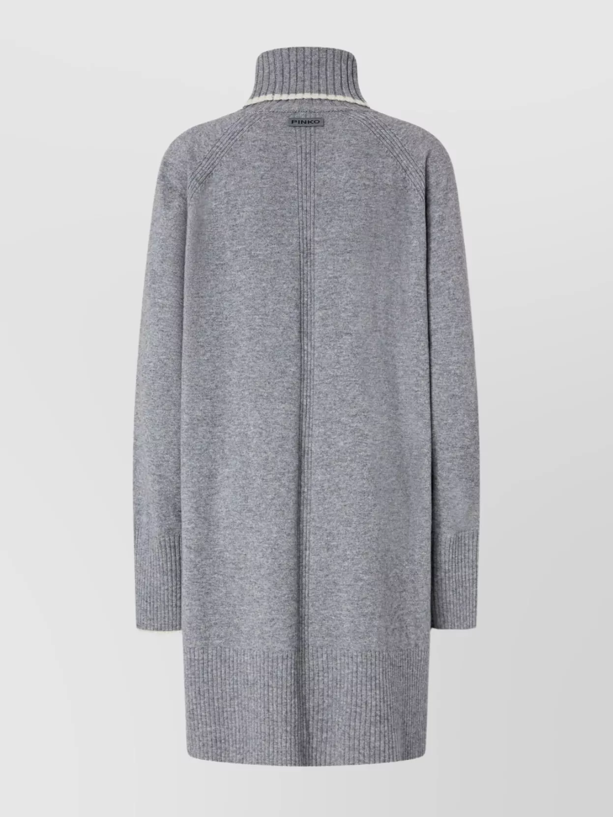 Pinko Turtleneck Knitwear With Ribbed Cuffs And Hem