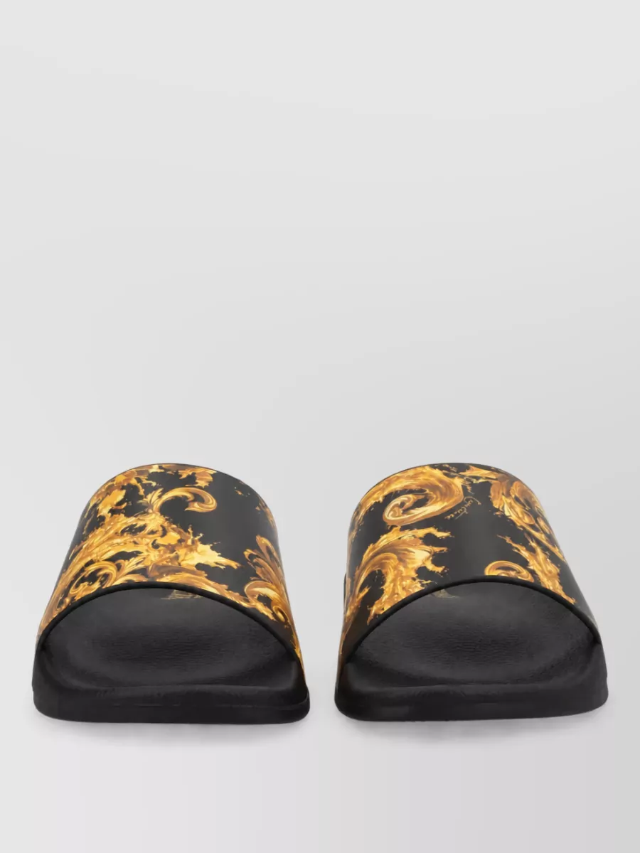 Versace Jeans Couture printed slides