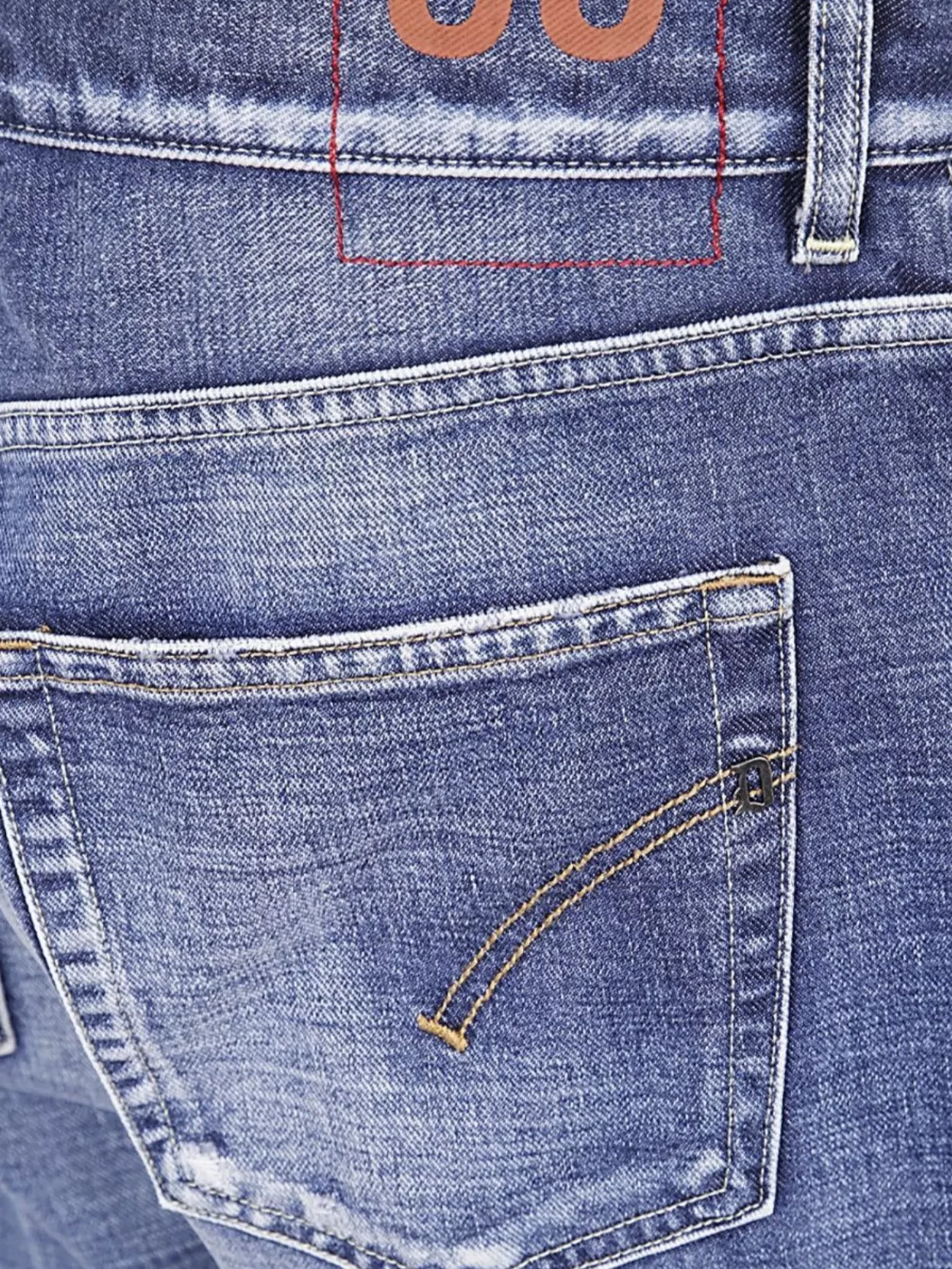 Dondup Left Hand Cross Denim Jeans