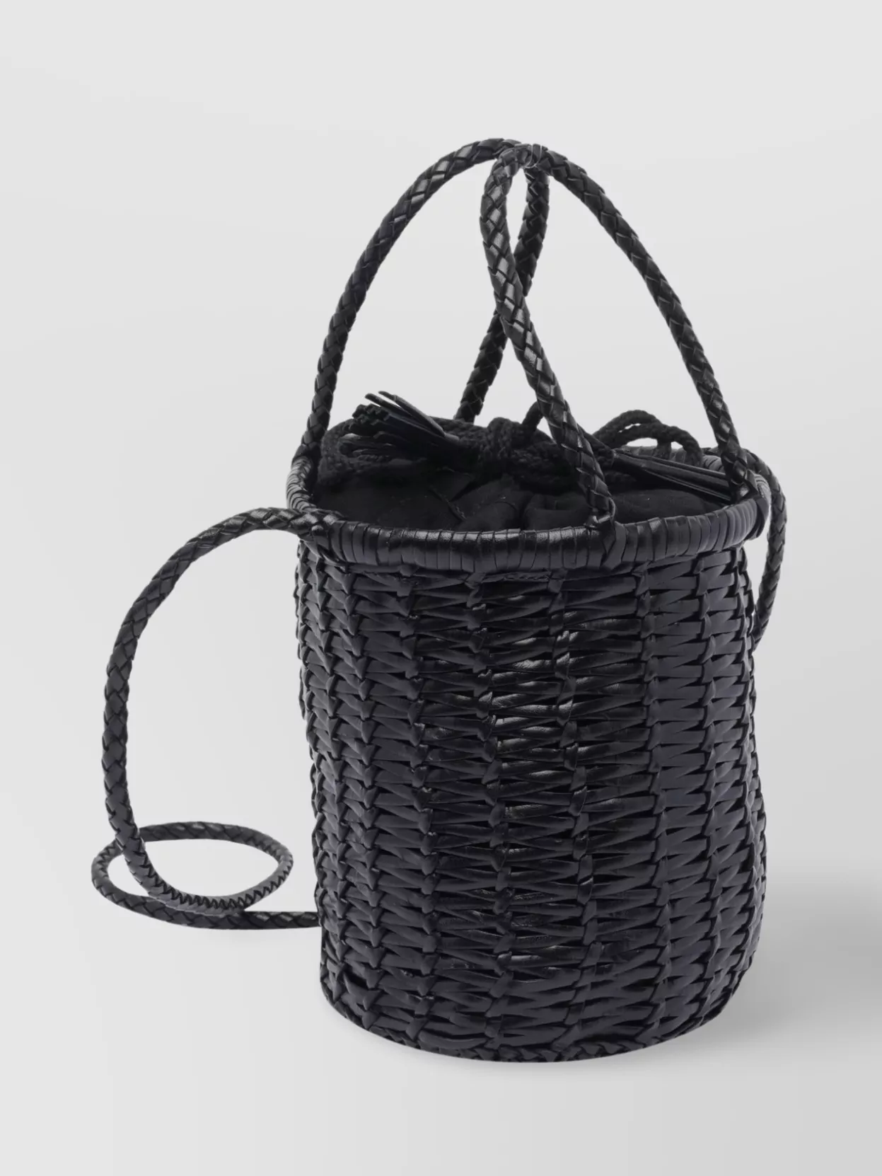 Dragon Diffusion Woven Texture Dual Handles Shoulder Strap