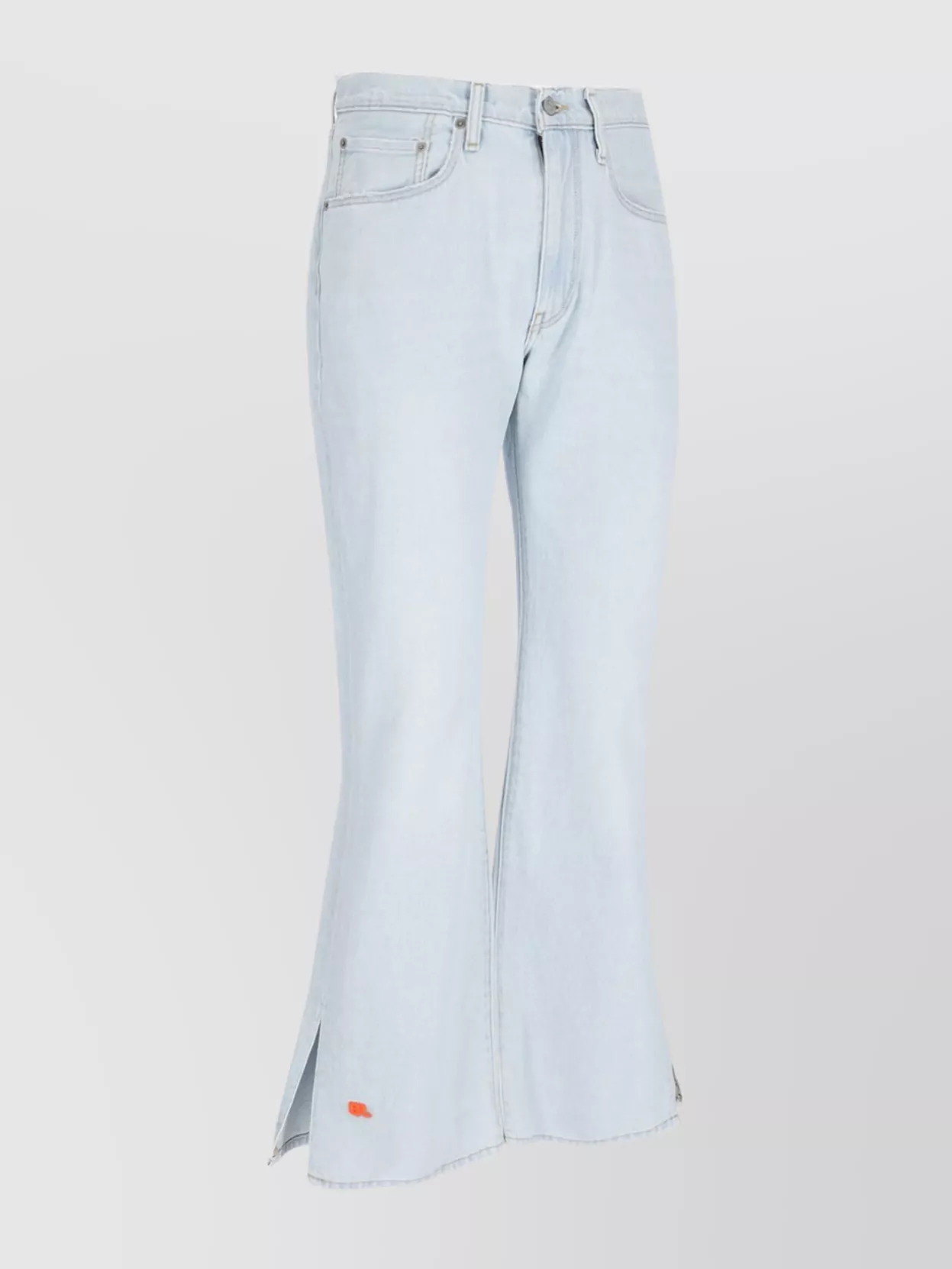Erl Straight Leg Trousers Side Slits
