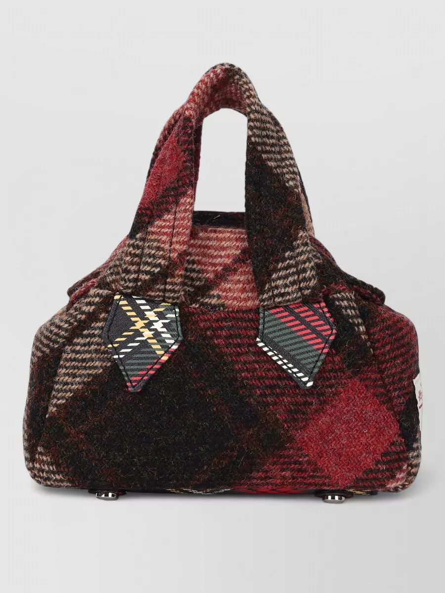 Vivienne Westwood mini wool tweed bag