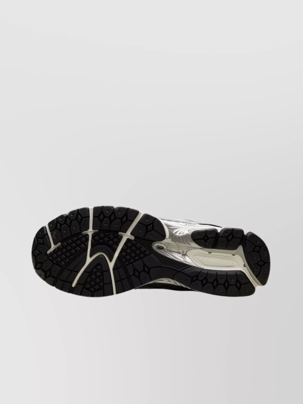 New Balance Mesh Sea Salt Sneakers With Leather Trim