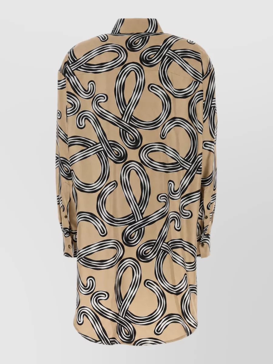 Loewe Paula's Ibiza Silk Printed Shirt