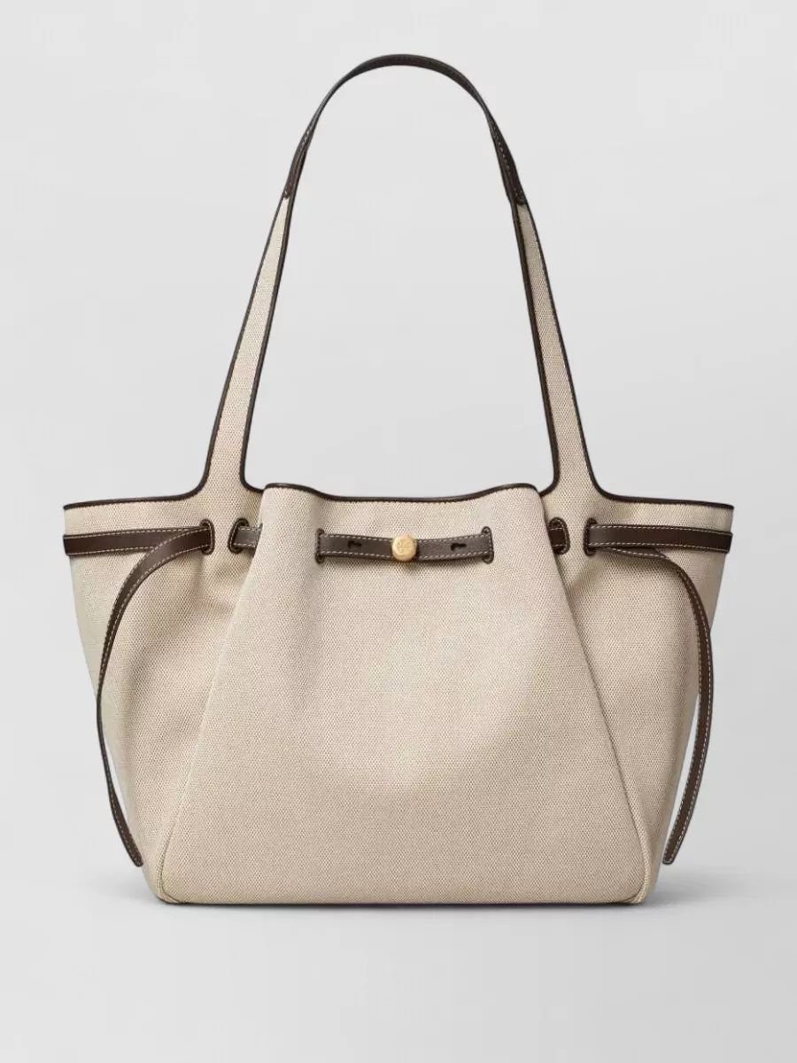 Tory Burch Romy Canvas Tote Bag