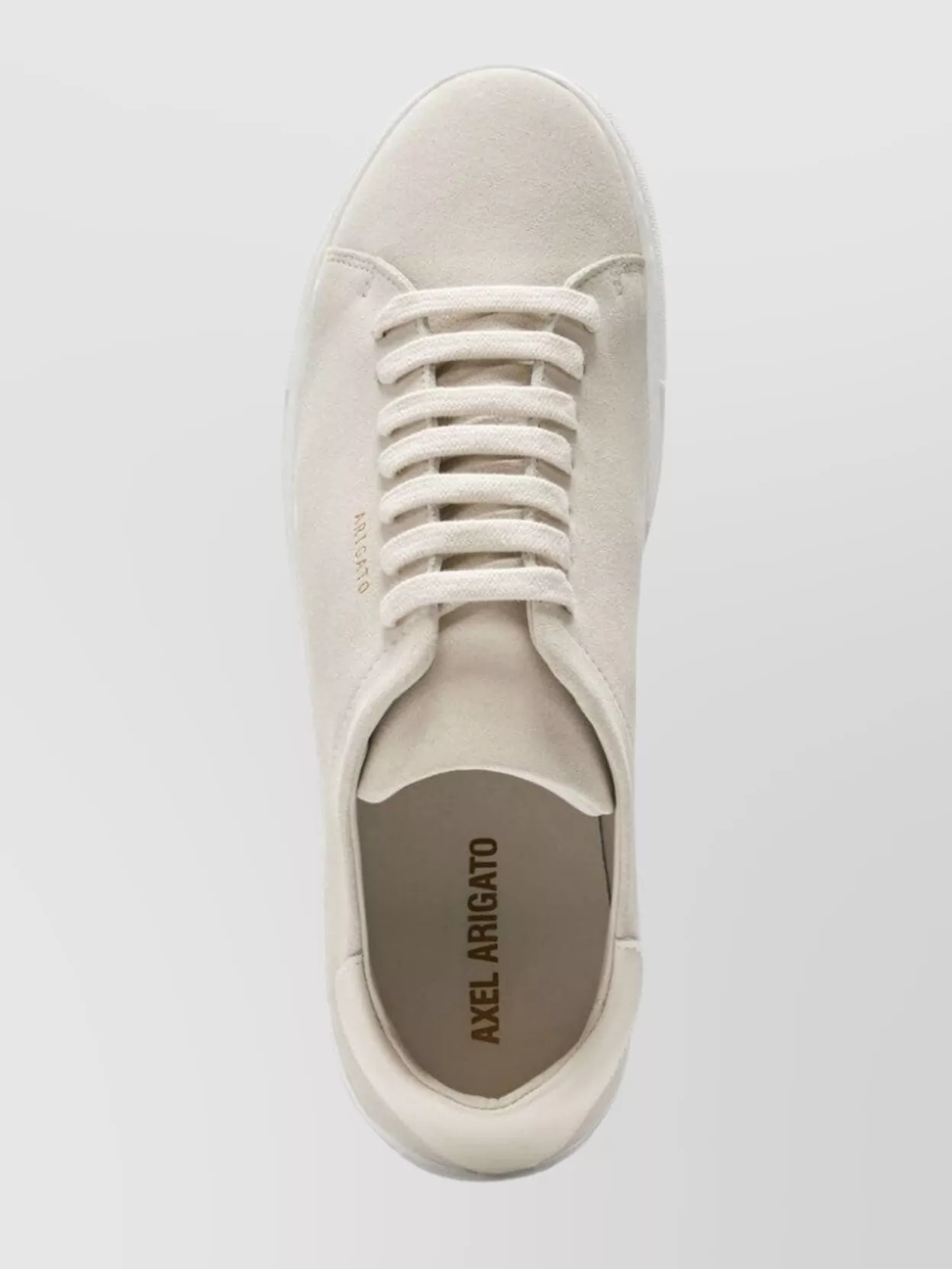 Axel Arigato Beige Clean 90 Suede Sneakers In Neutral