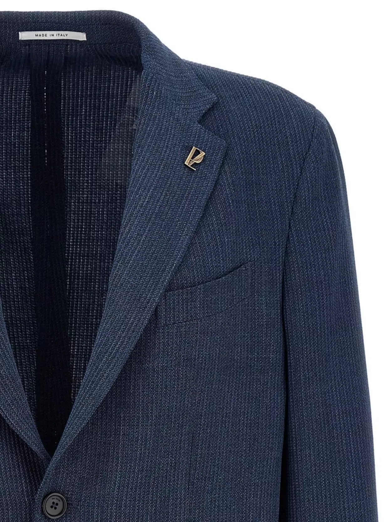 Pal Zileri 'brera' Blazer Button Cuffs In Blue