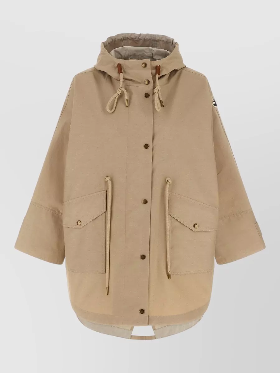 Moncler cotton parka coat