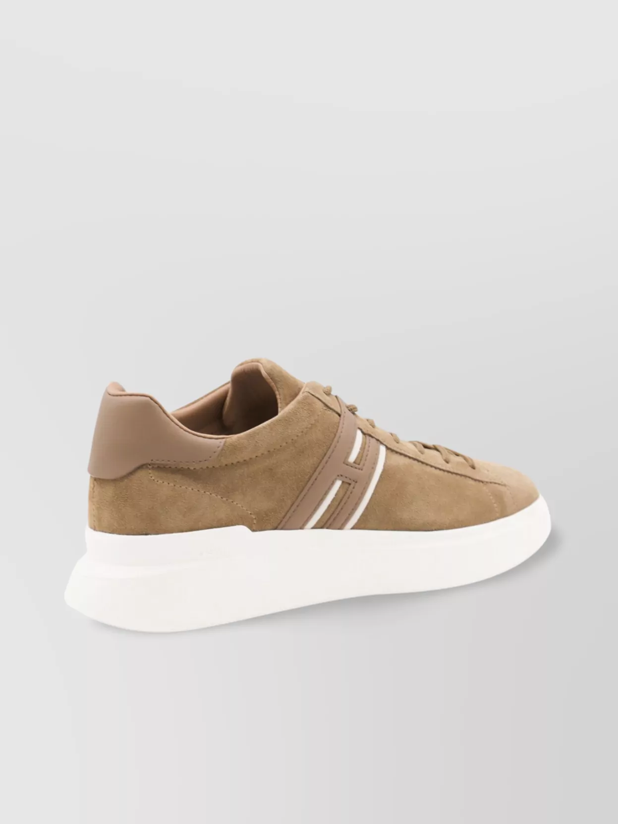Hogan Low Top Suede Finish Sneakers