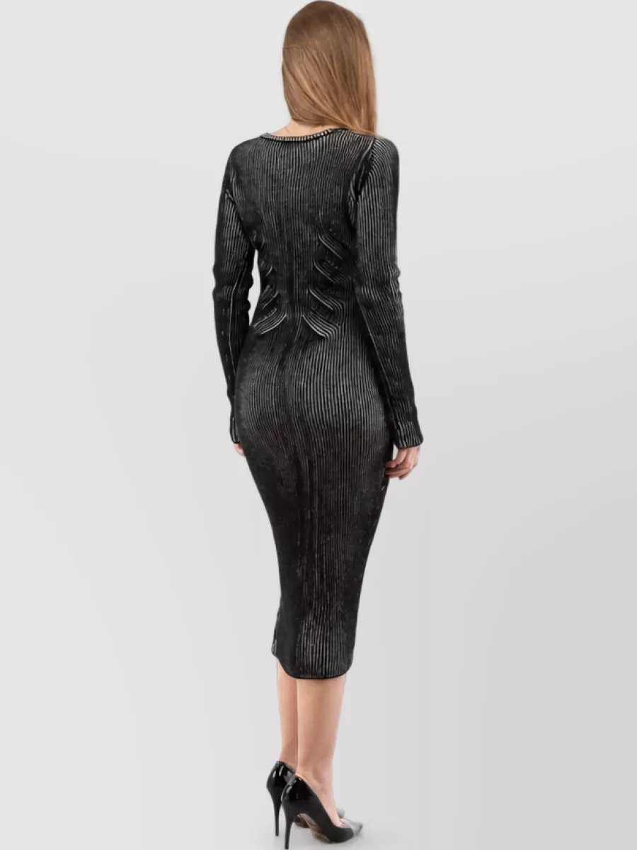 Moschino Wool Midi Dress