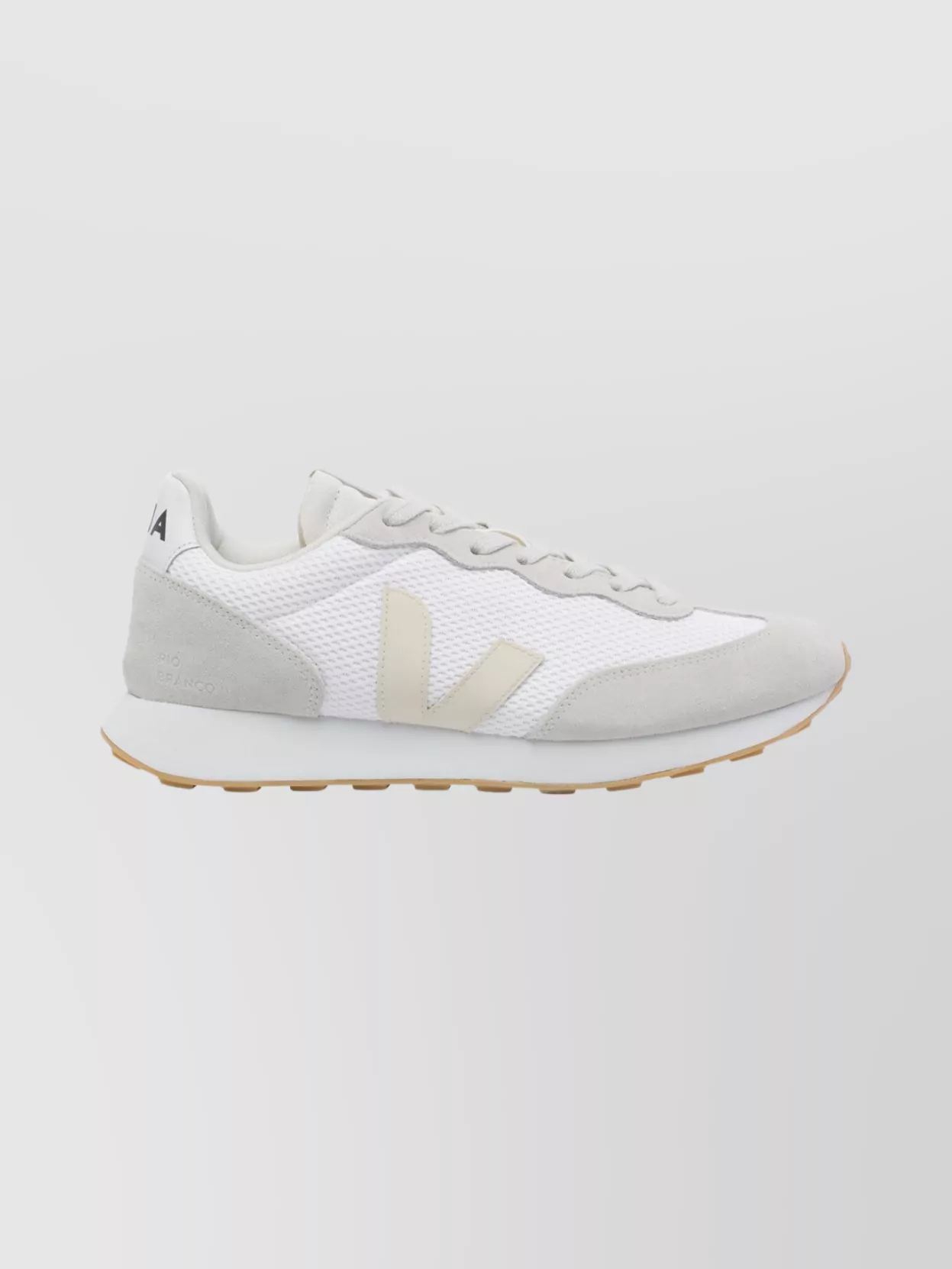 Veja Low Top Sneakers With Suede And Mesh