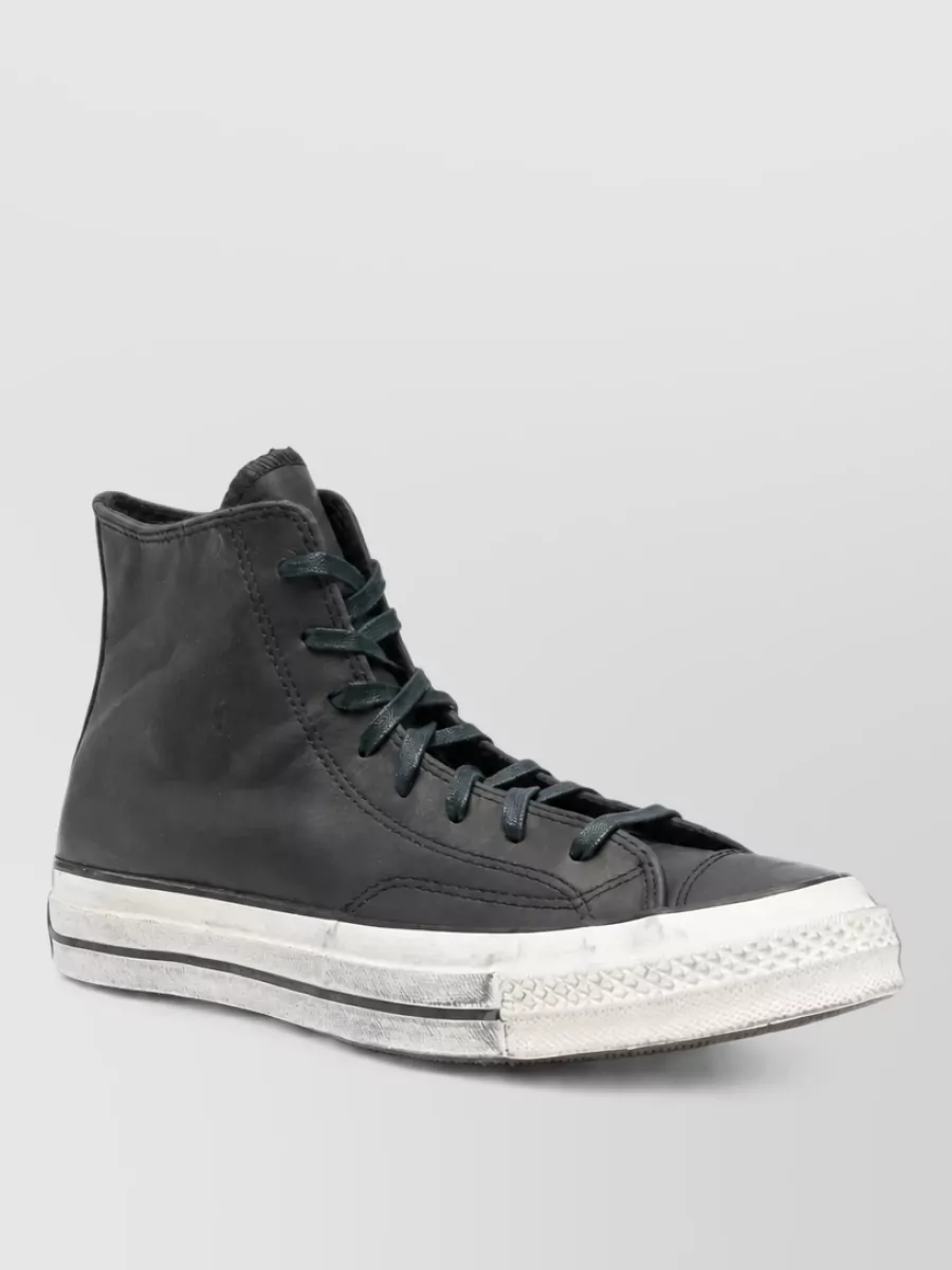 Converse leather lace-up sneakers