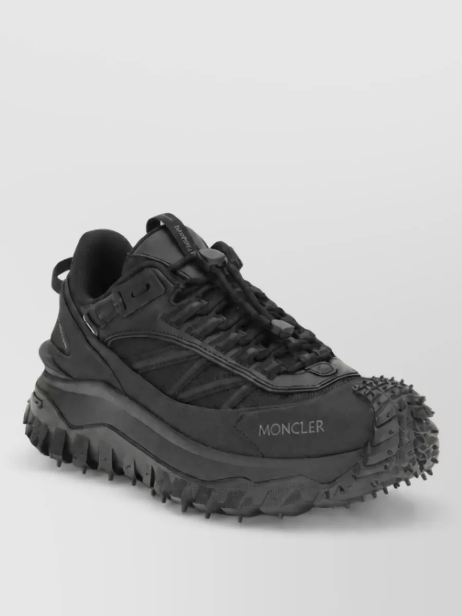 Moncler Leather Low-Top Sneakers