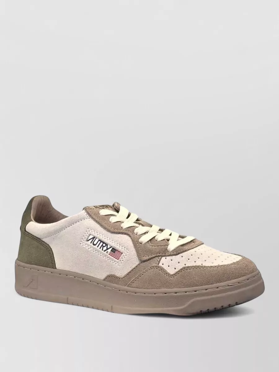 Autry Suede Low-Top Sneakers