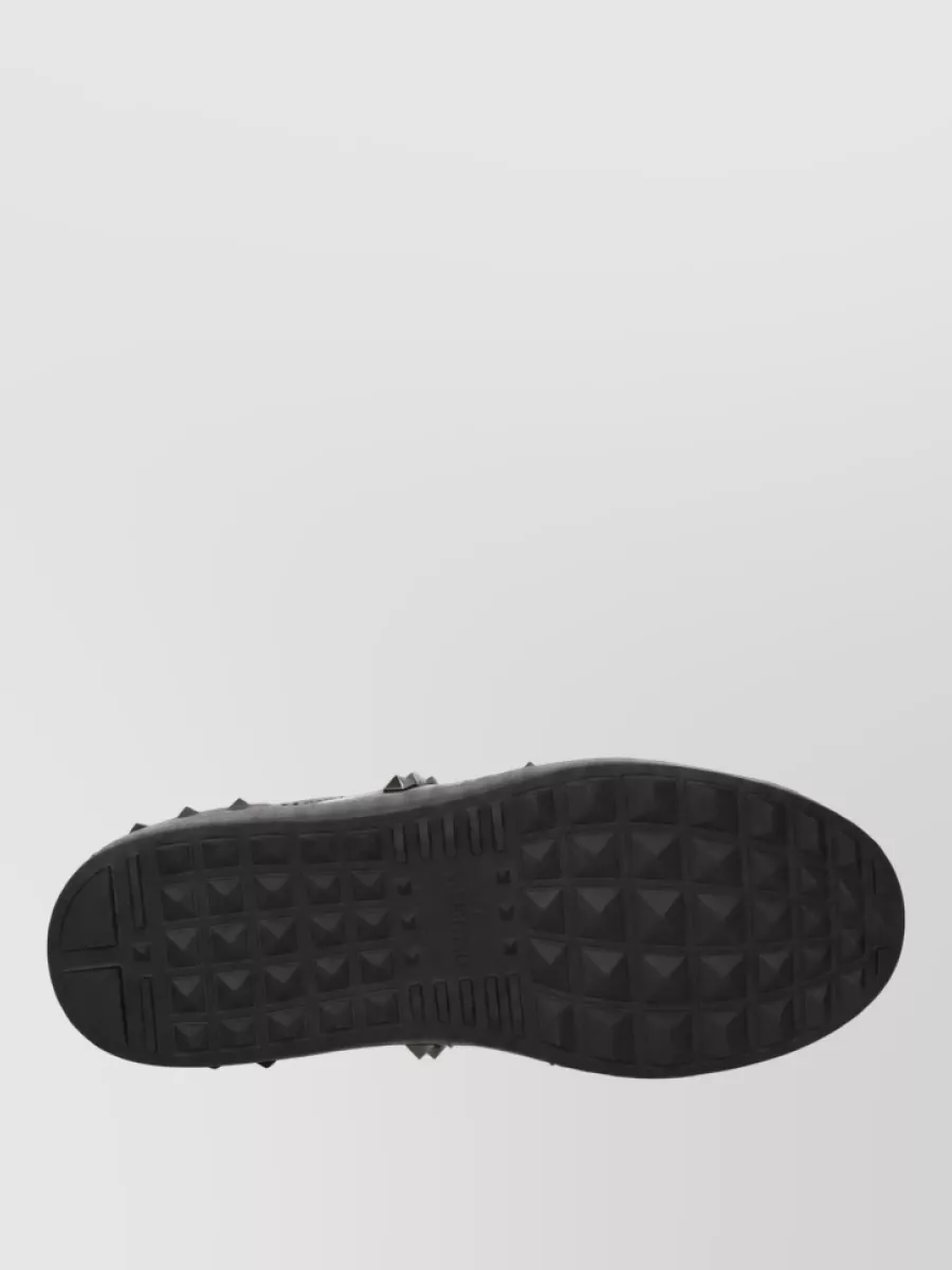 Valentino Garavani Leather Lace-Up Sneakers