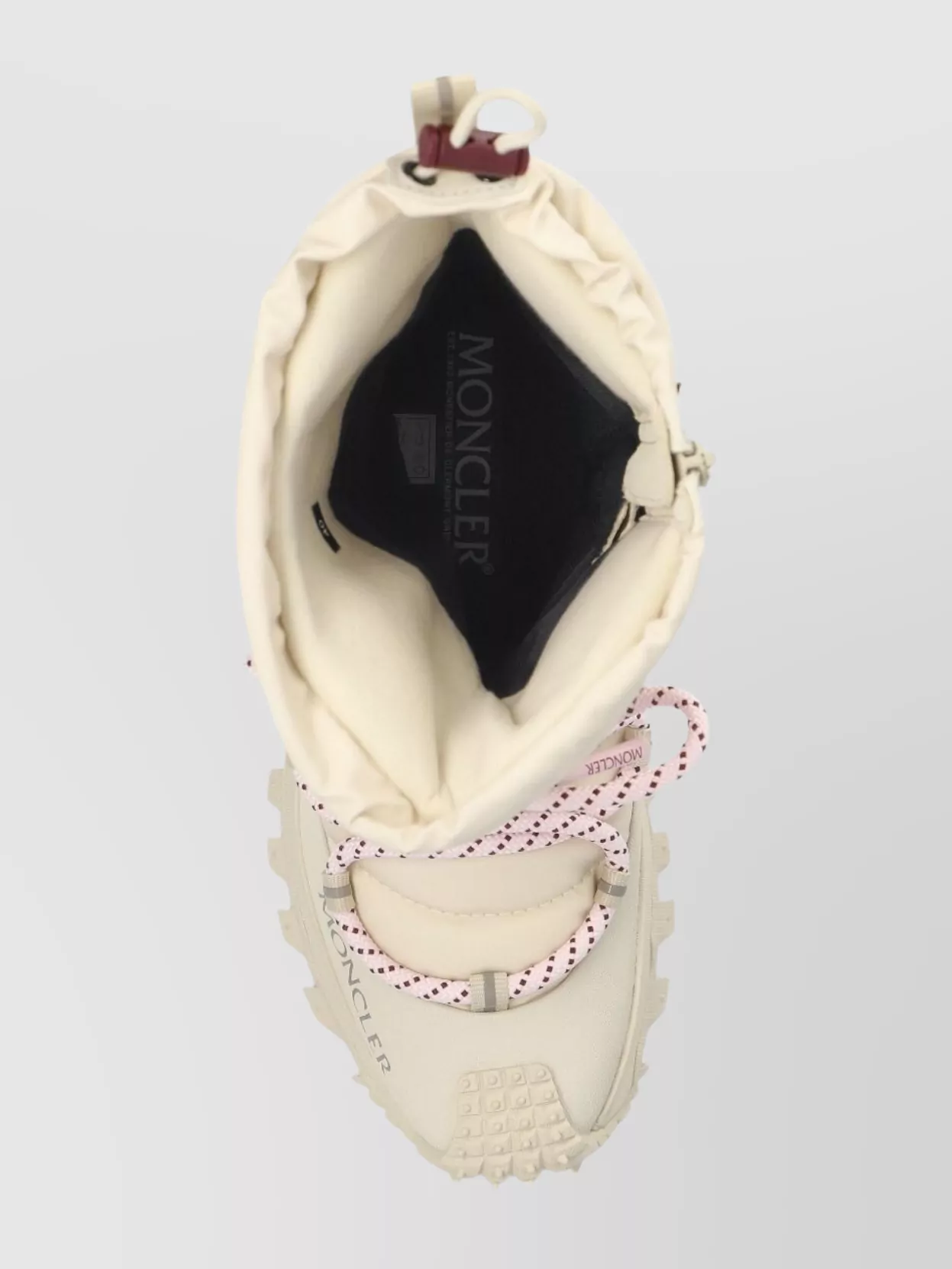 Moncler High Snow Boots Featuring Textured Outsole