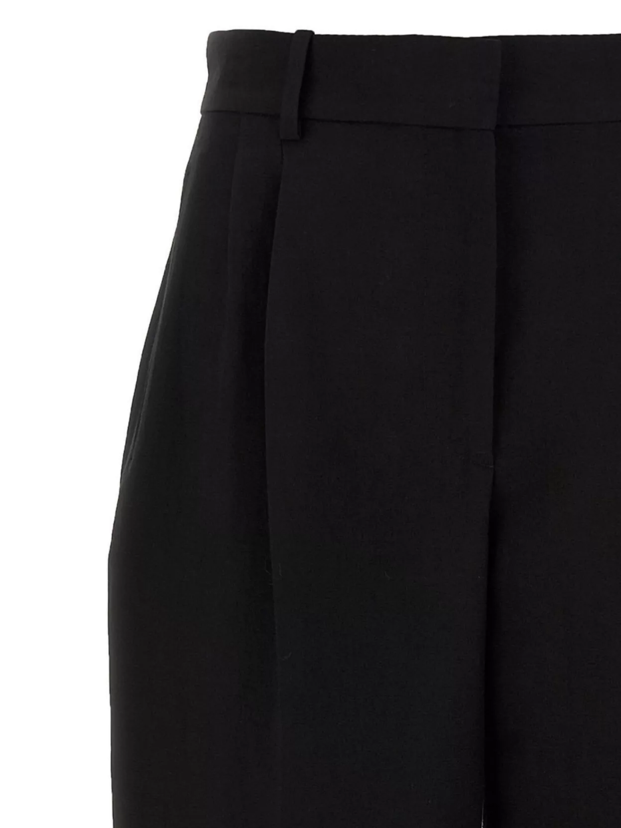 The Row Trousers Front Pleated Belt Loops