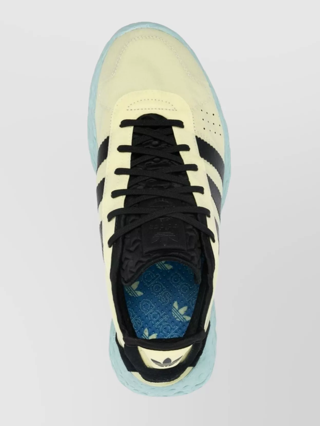 Adidas Originals Zponge Perforated Rubber Sole Sneaker In Blue