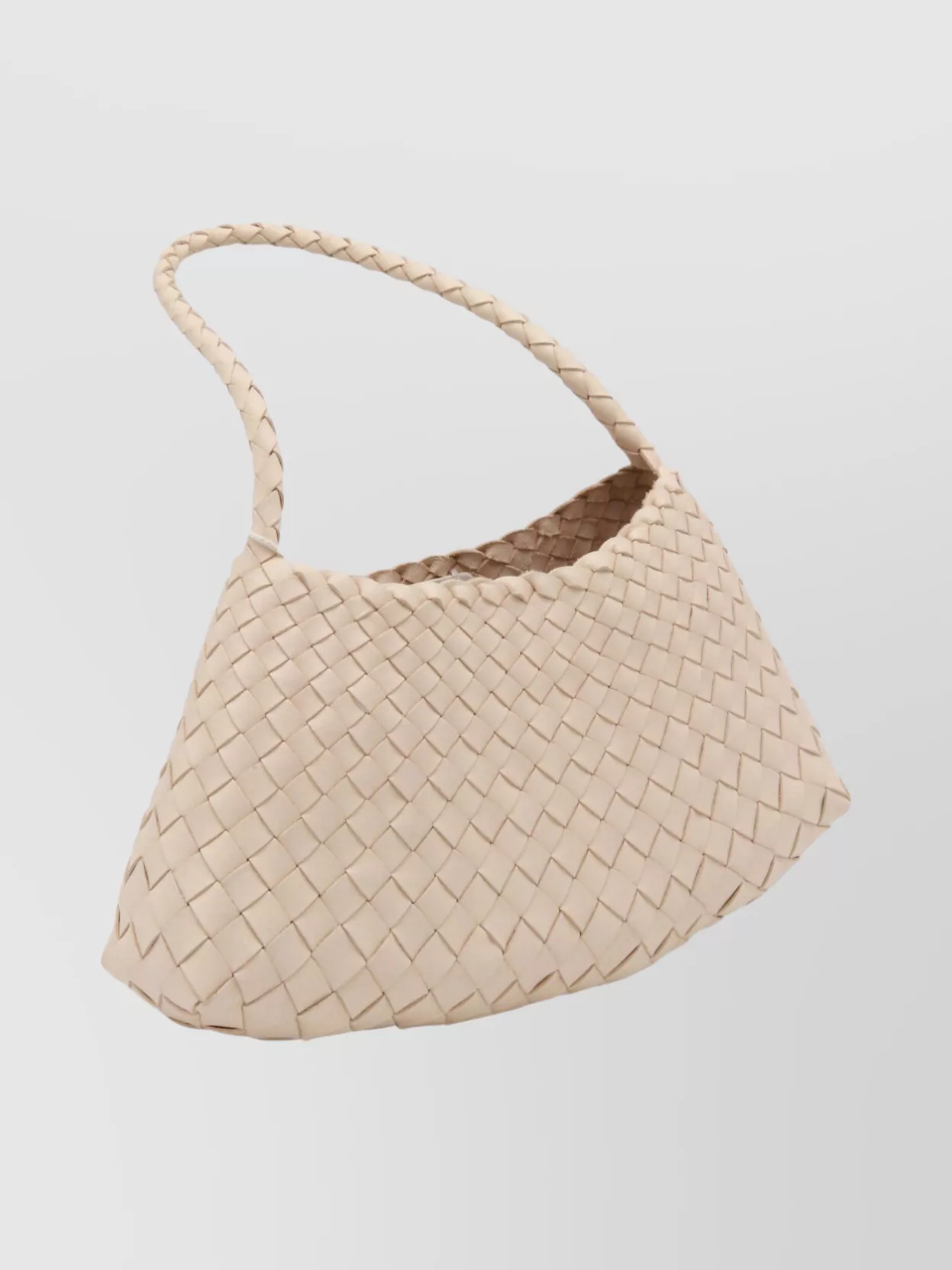 Dragon Diffusion Woven Texture Single Handle Shoulder Bag