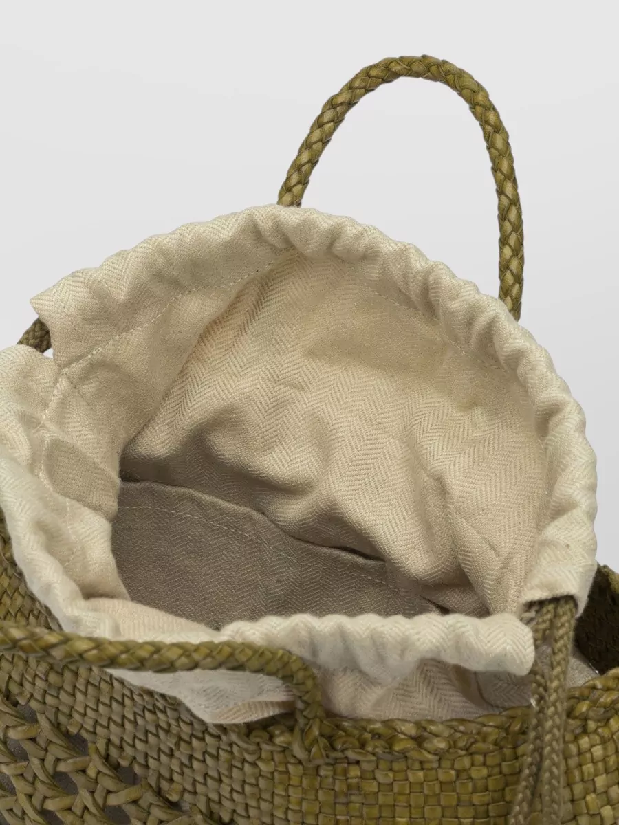 Dragon Diffusion Na Na Leather Beach Bag
