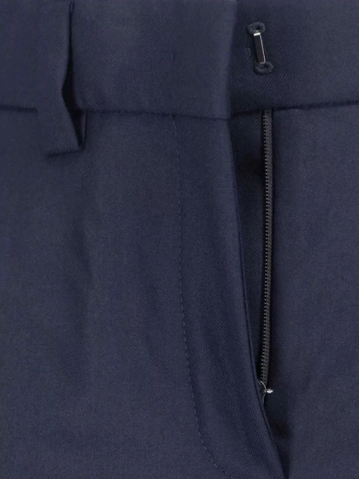 Incotex Wide Leg Trousers Button Detail In Blue