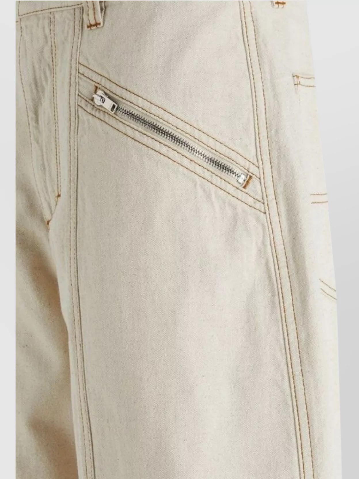 Isabel Marant Trousers With Back Pockets And Belt Loops