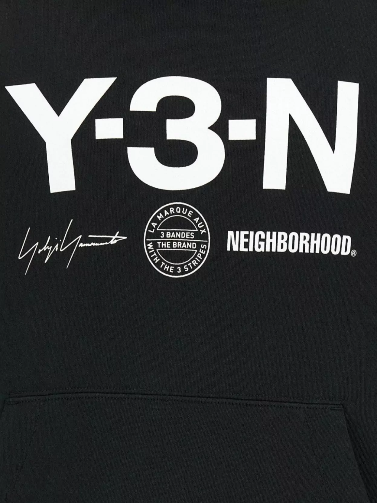 Y-3 Urban Hoodie Featuring Kangaroo Pocket