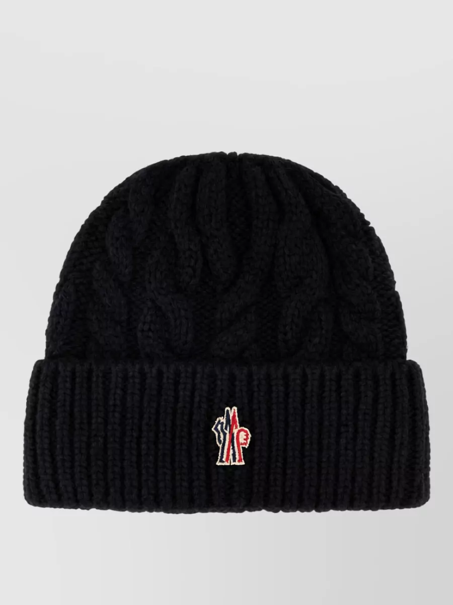 Moncler Grenoble wool blend beanie