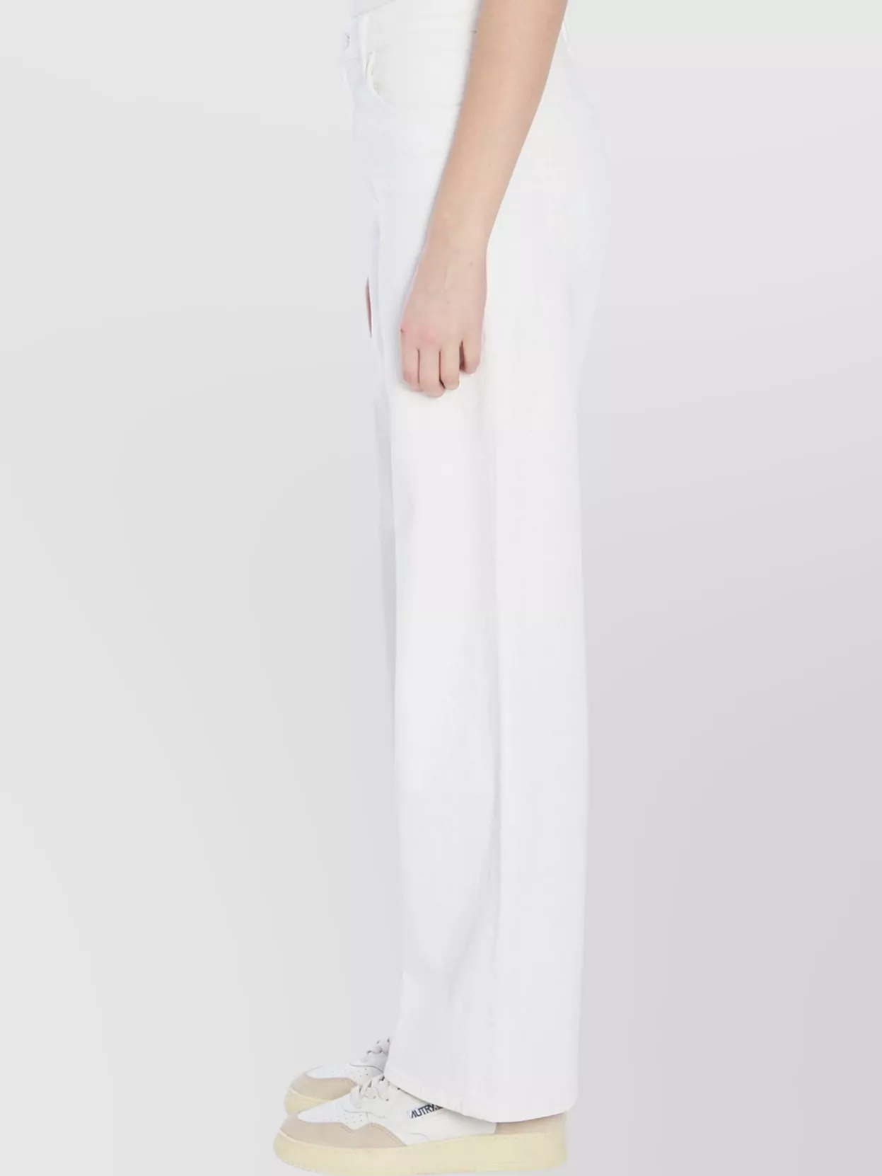 Mother The High-Waisted Wide Leg Jeans