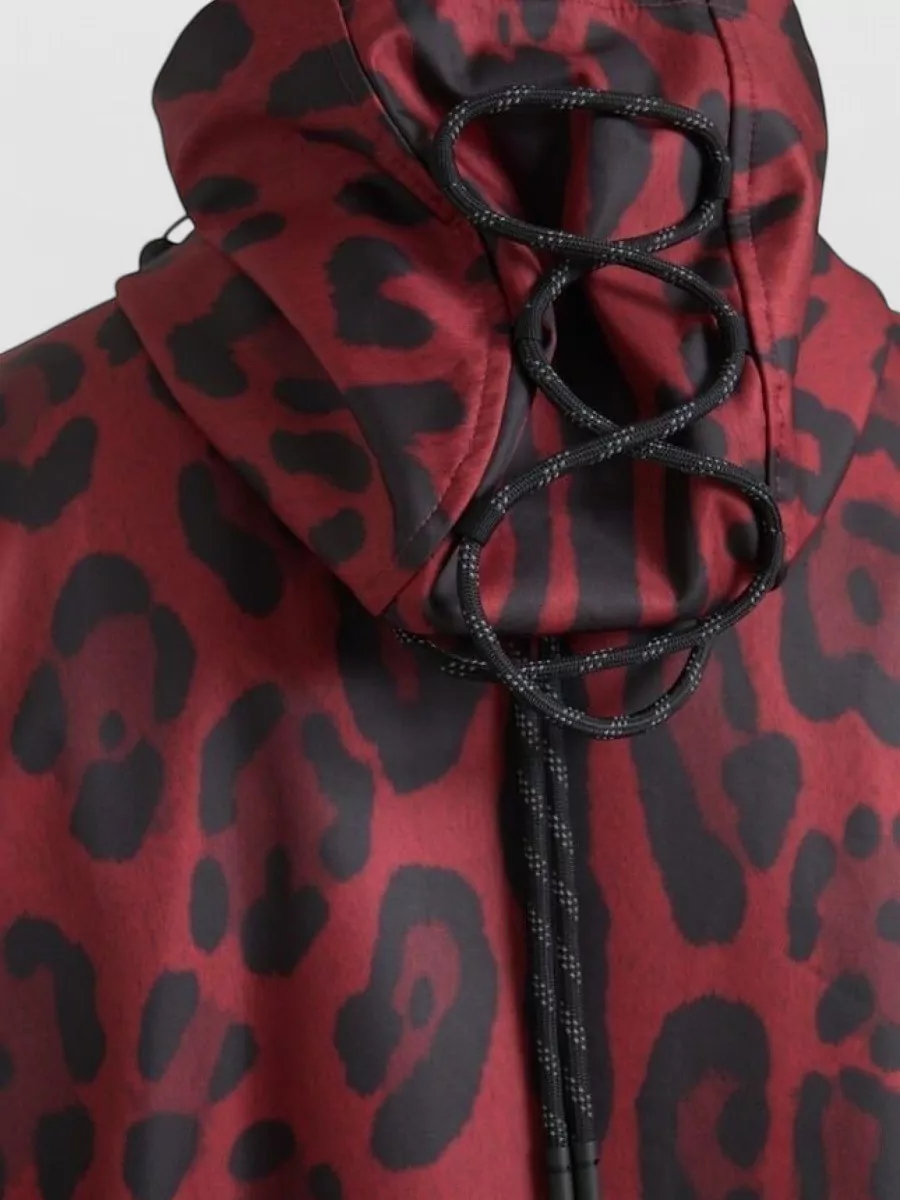 Dolce&Gabbana Leopard Hooded Parka